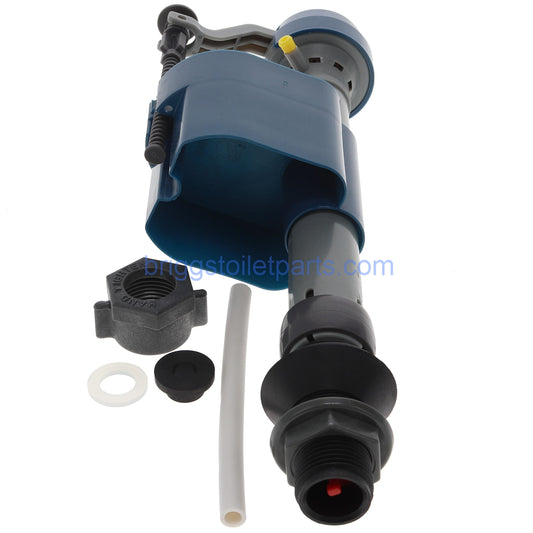 bottom side of the fill valve