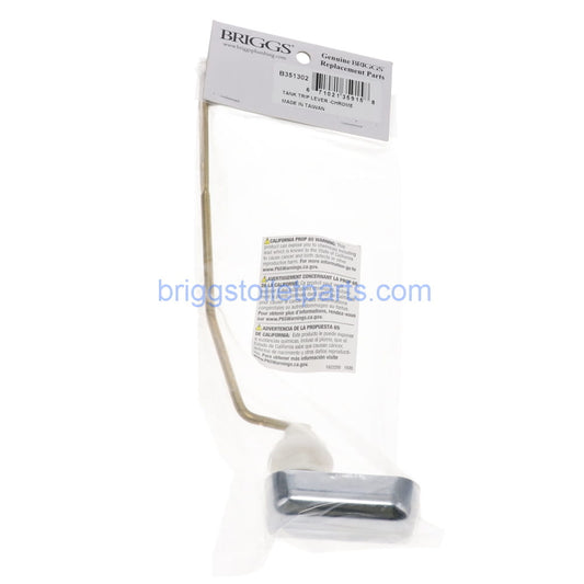 Genuine Briggs B351302 Chrome Trip Lever Free Shipping