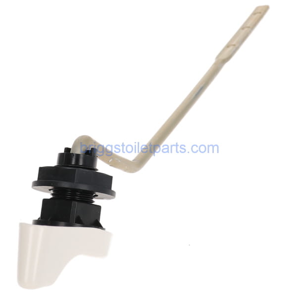 image showing the nut that secures the lever to the tank