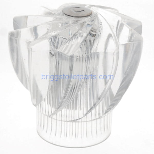 Side view of the complete P123C replacement handle