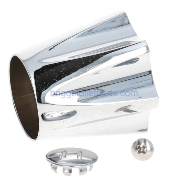 side of the handle laying down with the screw and index button