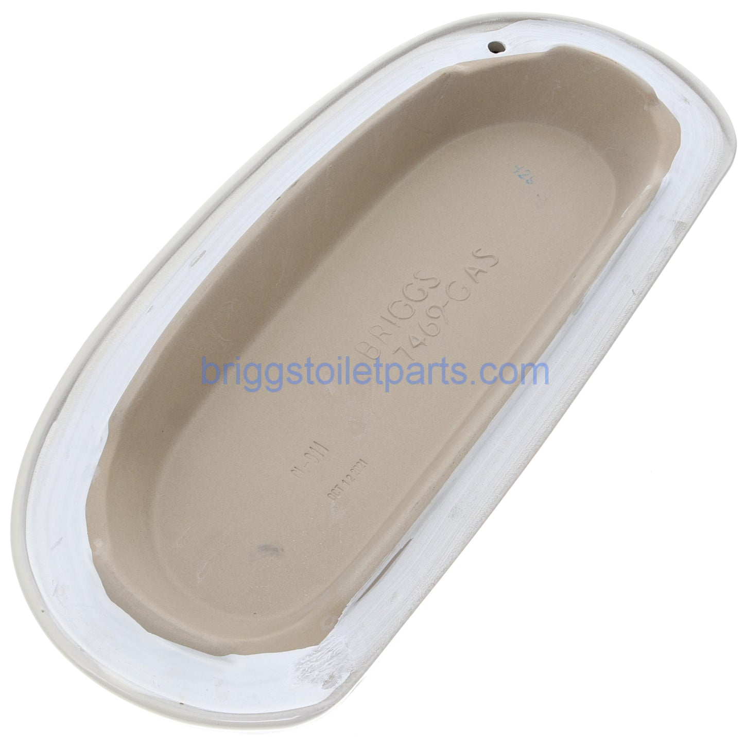 Briggs Genuine 7469-733 Bone Tank Lid