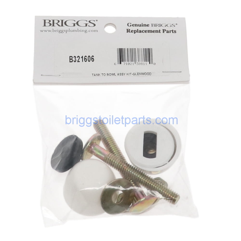 Briggs Genuine B321606 Tank To Bowl Hardware Kit